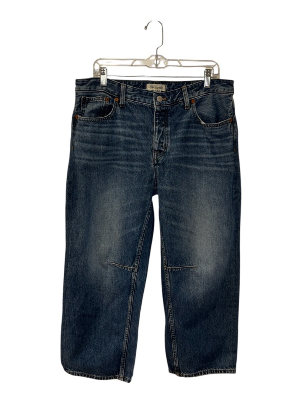 Madewell The Darted Barrel Leg Jean Sz 30P - Picture 7 of 13